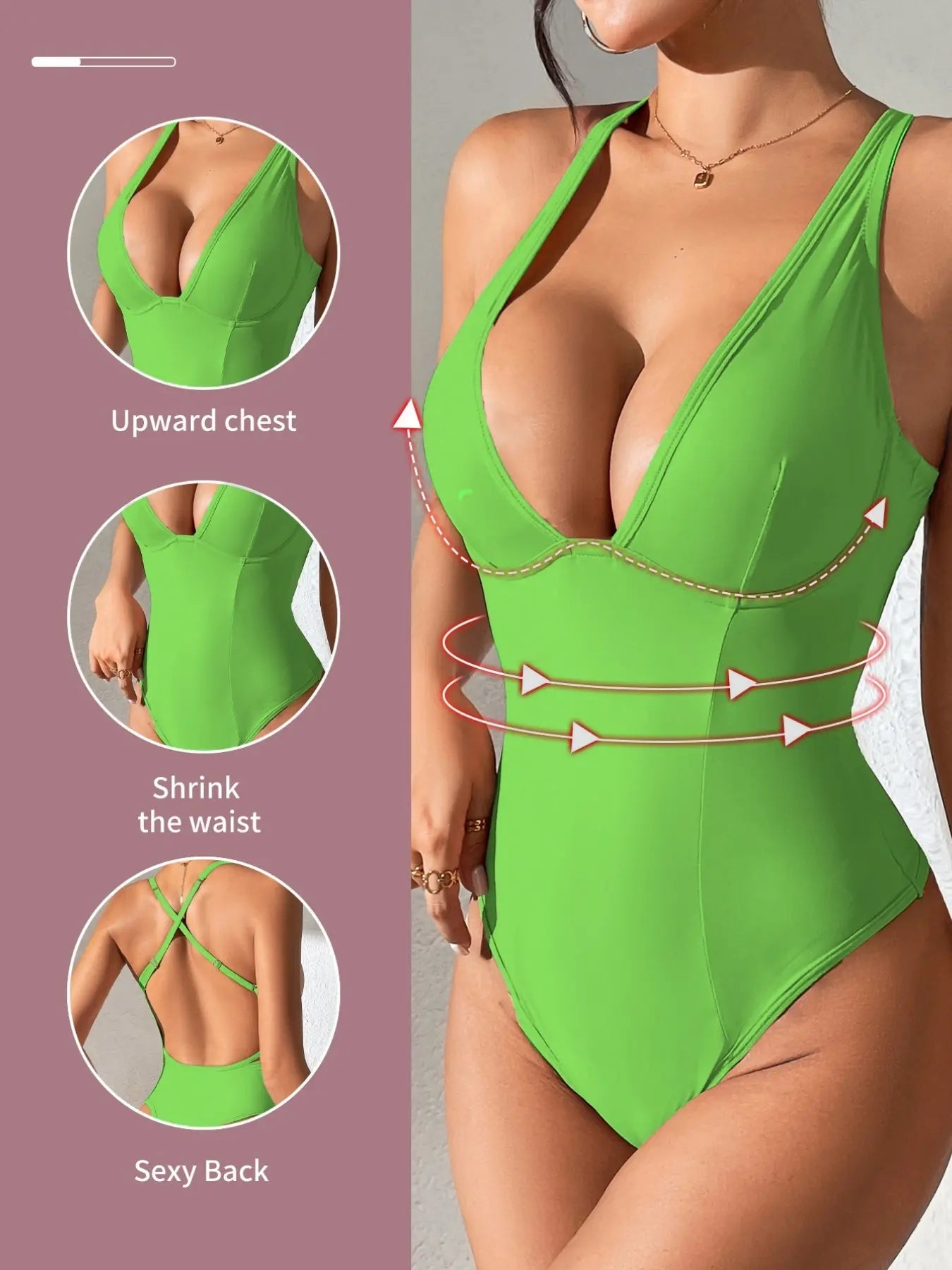 Body Reductor y Levanta Glúteos para Mujer